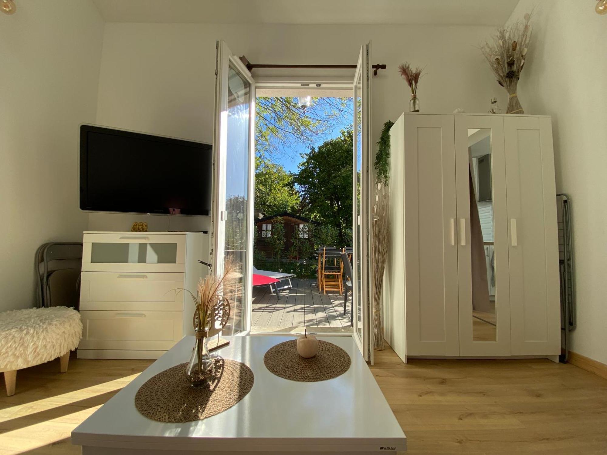 The Little Oak - Tiny House With Bed On Mezzanine & Terrace - From 1 To 4 P Disney, Paris & Cdg Pomponne Екстериор снимка